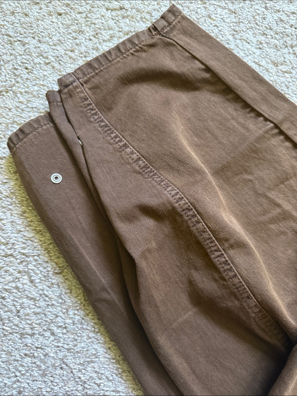 Zara Brown Balloon Leg Jeans - Picture 3 of 4